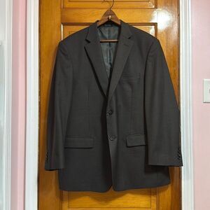 Pronto Uomo Wool Blend Grey 2 Button Blazer Men’s 44 Regular